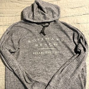 Ribbed Rosemary Beach Hoodie
